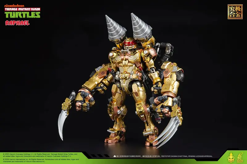 Heatboys Tmnt Teenage Mutant Ninja Turtles Hb0086 Raphael Golden Version 1