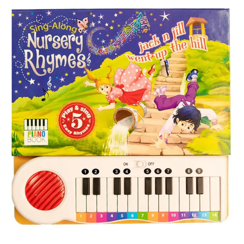 Hello Friend Nursery Rhymes Piano Book | 5 Easy Play & Sing-Along Tunes (2-4 Years) 1