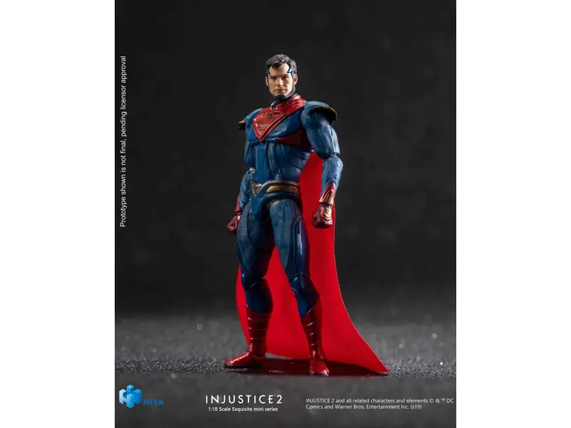 Hiya Toys 1/18 Injustice 2 Superman (Enhanced Variants Ver.) Exclusive Action Figure 1