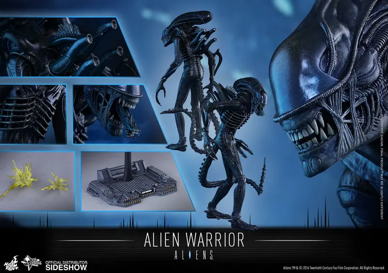 Hot Toys 1/6 Aliens Alien Warrior Sixth Scale Mms354 1