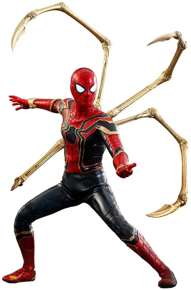 Hot Toys 1/6 Avengers Infinity War Iron Spider Sixth Scale Figure Mms482 1