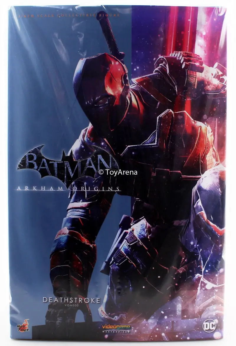 Hot Toys 1/6 Dc Comics Deathstroke: Batman: Arkham Origins Vgm30 Sixth Scale Figure 1