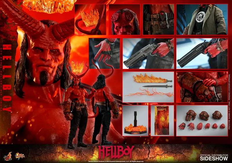 Hot Toys 1/6 Hell Boy 2019 Hellboy Sixth Scale Figure Mms527 1