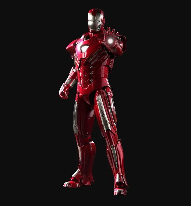 Hot Toys 1/6 Iron Man 3 Silver Centurion Mark 33 Sixth Scale Figure Mms213 1