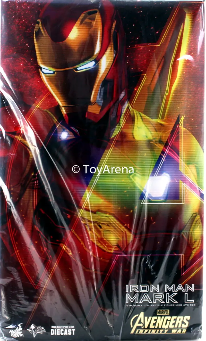 Hot Toys 1/6 Iron Man Mark L (Mk 50) Marvel Avengers: Infinity War Diecast Sixth Scale Mms473-D23 1