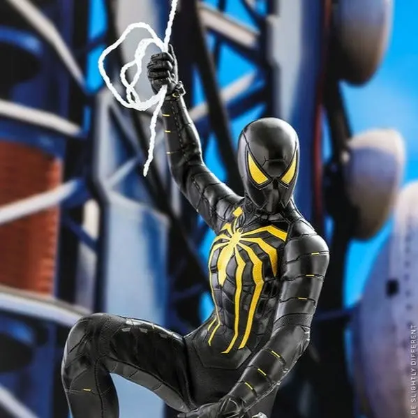 Hot Toys 1/6 Marvel’S Spider-Man Game Spider Man (Anti-Ock Suit Deluxe) Sixth Scale Figure Vgm45 1