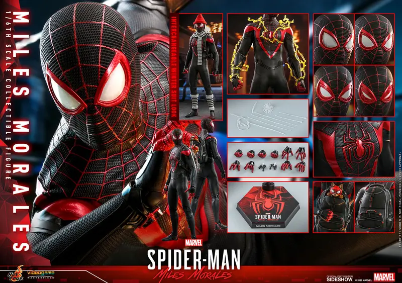 Hot Toys 1/6 Marvel's Spider-Man: Miles Morales Vgm46 Sixth Scale Figure 1