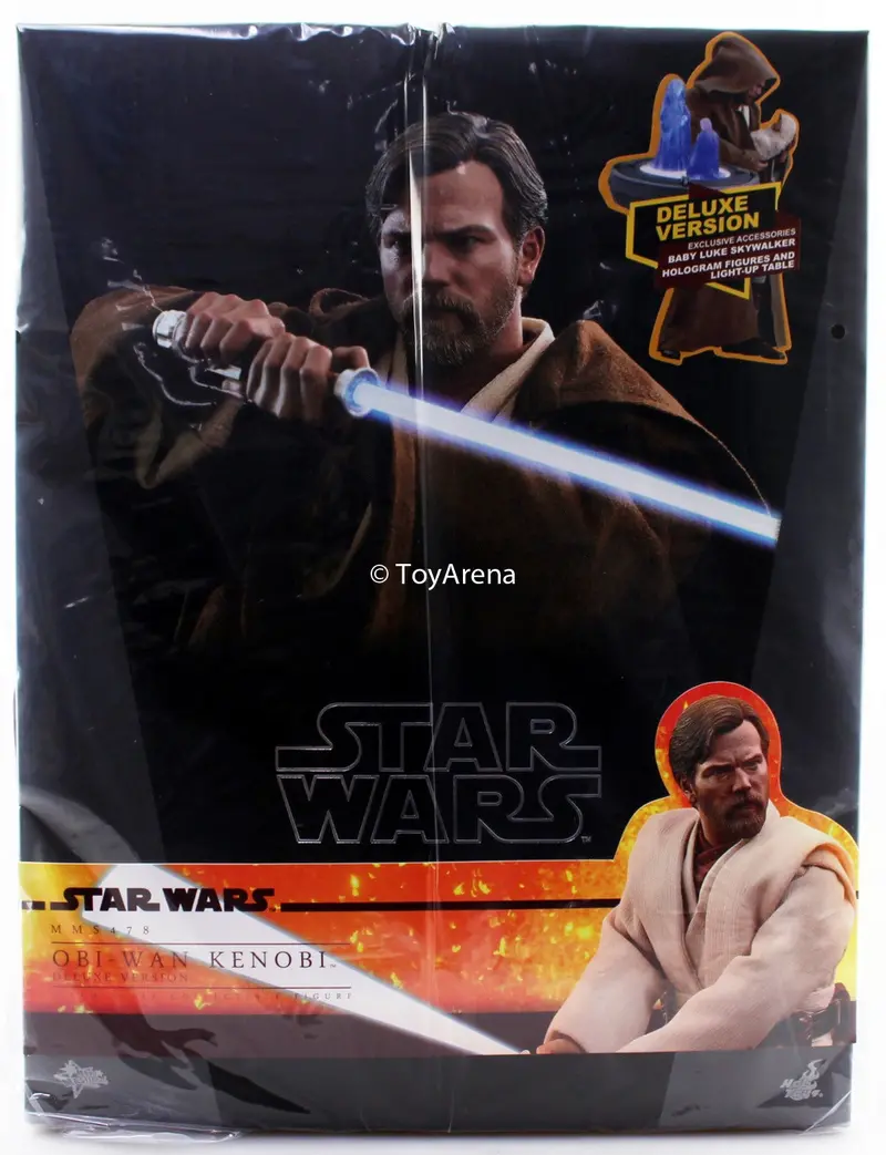 Hot Toys 1/6 Obi Wan Kenobi Deluxe Ver. Star Wars Episode Iii: Revenge Of The Sith Mms478 Sixth Scale Figure 1