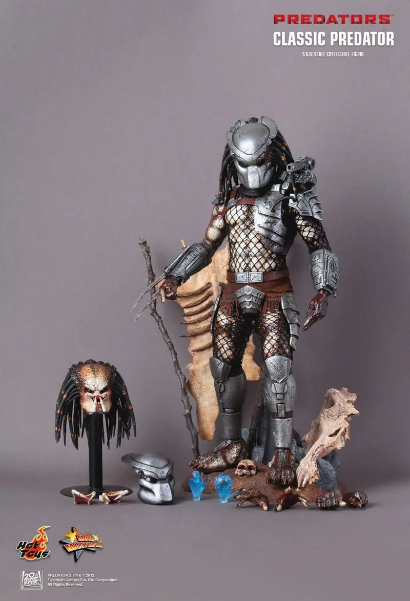Hot Toys 1/6 Predator Classic Predator Sixth Scale Figure Mms162 1
