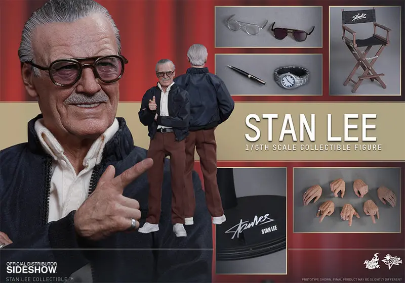 Hot Toys 1/6 Stan Lee Sixth Scale Figure Mms327 1