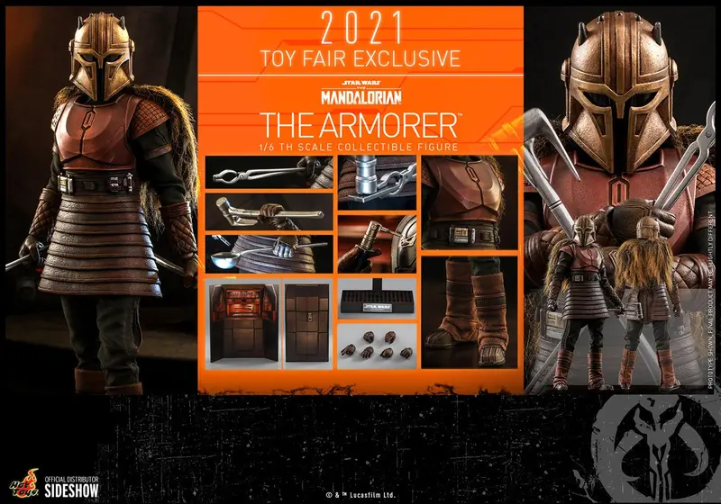 Hot Toys 1/6 Star Wars: Mandalorian The Armorer Sixth Scale Tms044 1