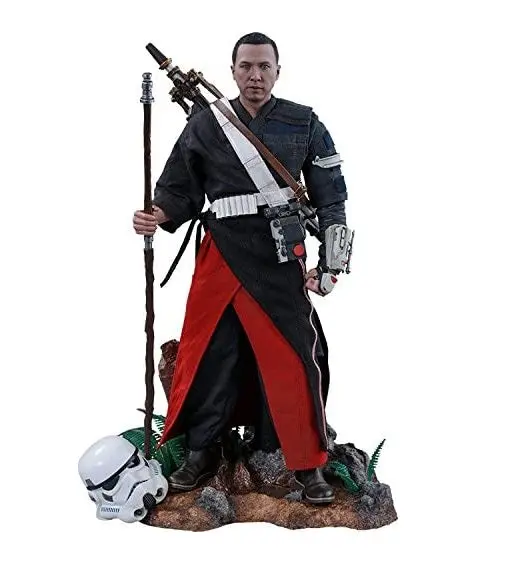 Hot Toys 1/6 Star Wars Rogue One Chirrut Imwe Deluxe Ver Sixth Scale Figure Mms403 1