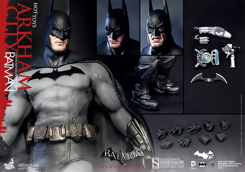 Hot Toys Batman Arkham City Batman Sixth Scale Figure Vgm18 1