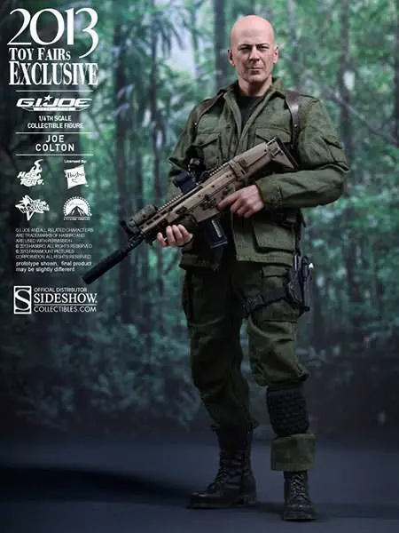 Hot Toys G.I. Joe Retaliation Joe Colton 1/6 Scale Action Figure Mms206 1