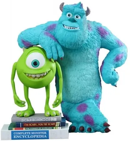 Hot Toys Mike & Sulley Monsters University Movie Masterpiece Vinyl Collectible Set 1