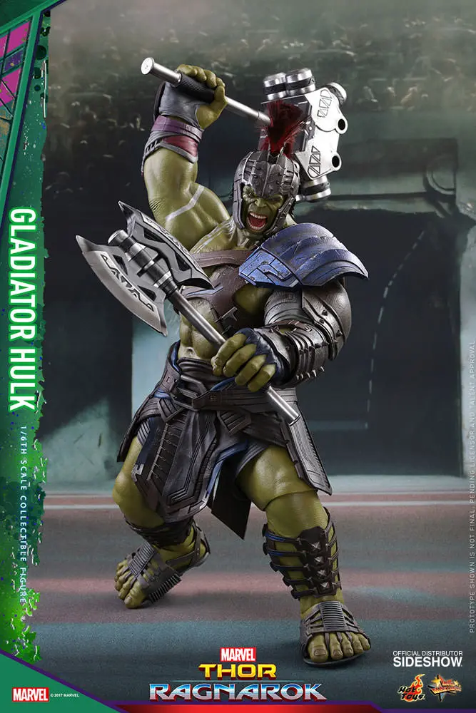 Hot Toys Thor Ragnorok Gladiator Hulk 1/6 Scale Action Figure Mms430 1