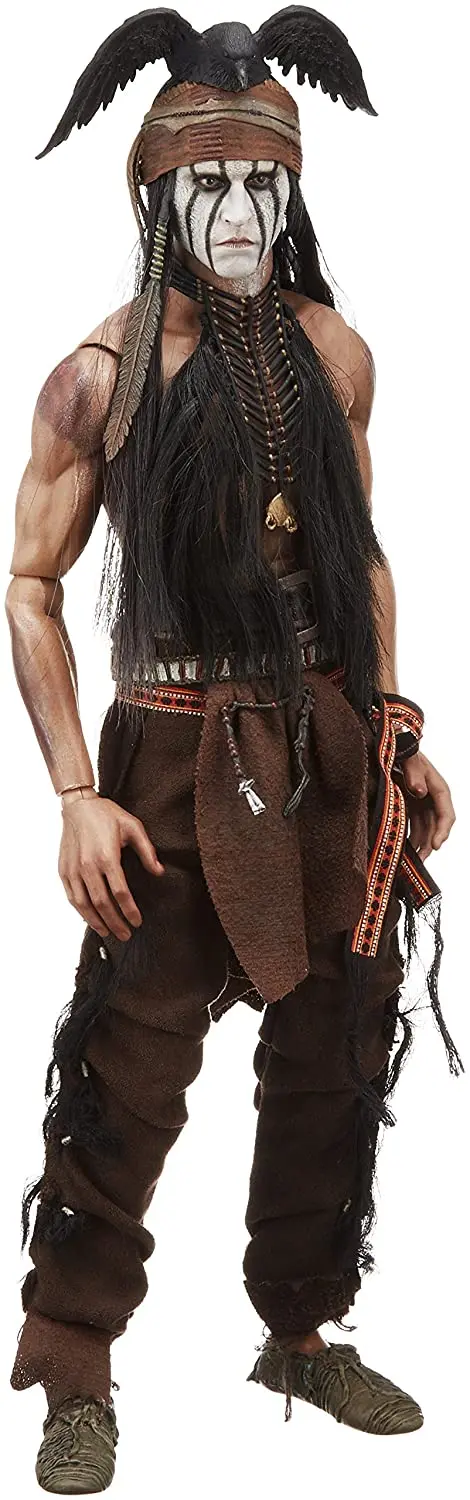 Hot Toys Tonto The Lone Ranger 12 Inch 1/6 Scale Action Figure Mms217 1