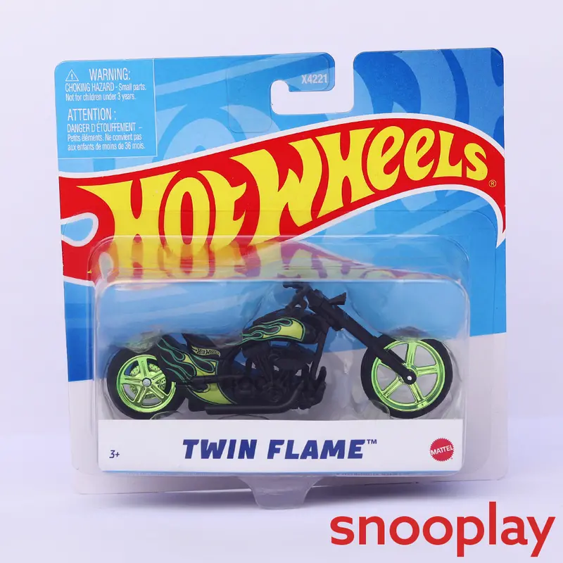 Hot Wheels Twin Flame Diecast Bike 1
