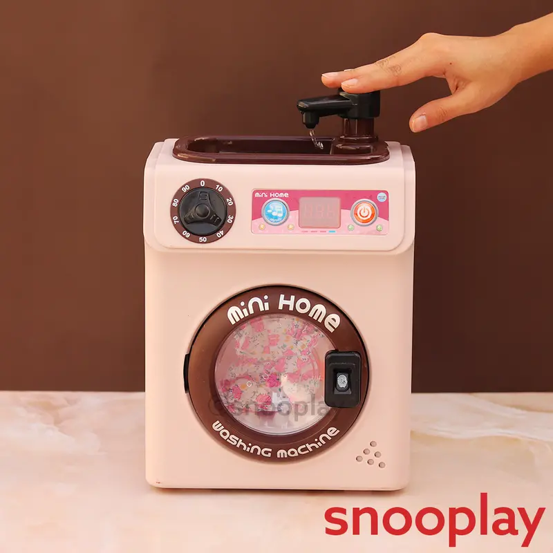 Household Washing Machine With Functional Tap & Rotating Drum (3-7 Years) 1