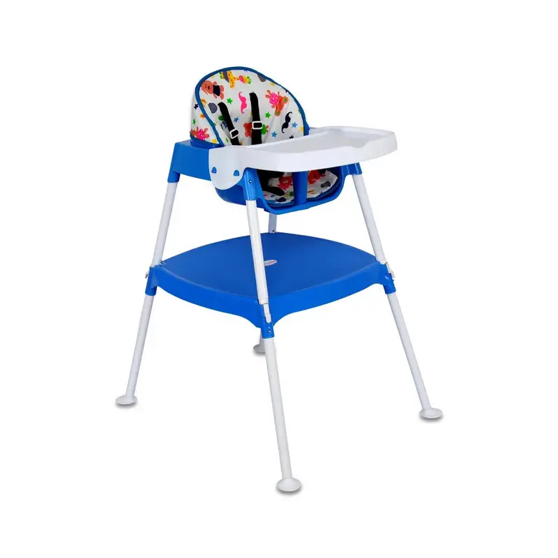 Infanto Smart 3 In 1 Baby Highchair | Adjustable High Chair With Table, Safety Lock & Removable Tray 1