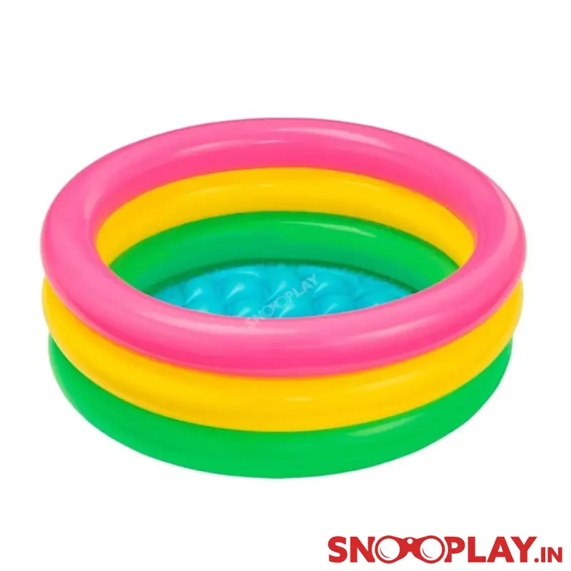 Inflatable Swimming Pool For Kids - 3 Feet Diameter (1-5 Years) 1