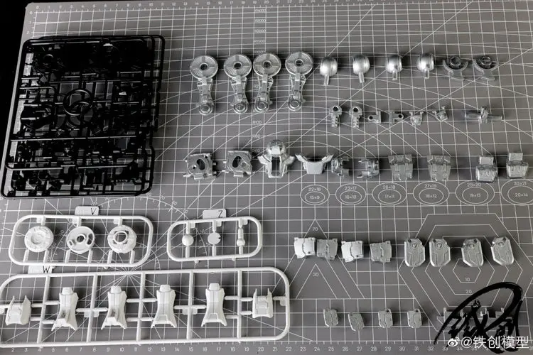Iron Create Gundam 1/100 Gn-001 Mg Exia Metal Diecast Upgrade Parts 1