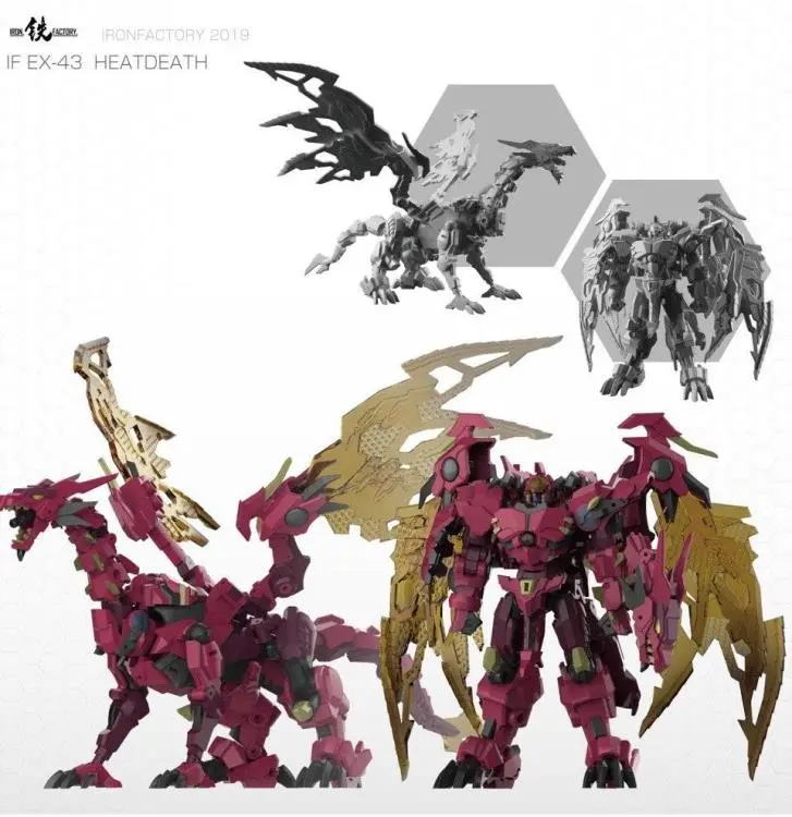 Iron Factory If-Ex42 Heat Death Action Figure 1