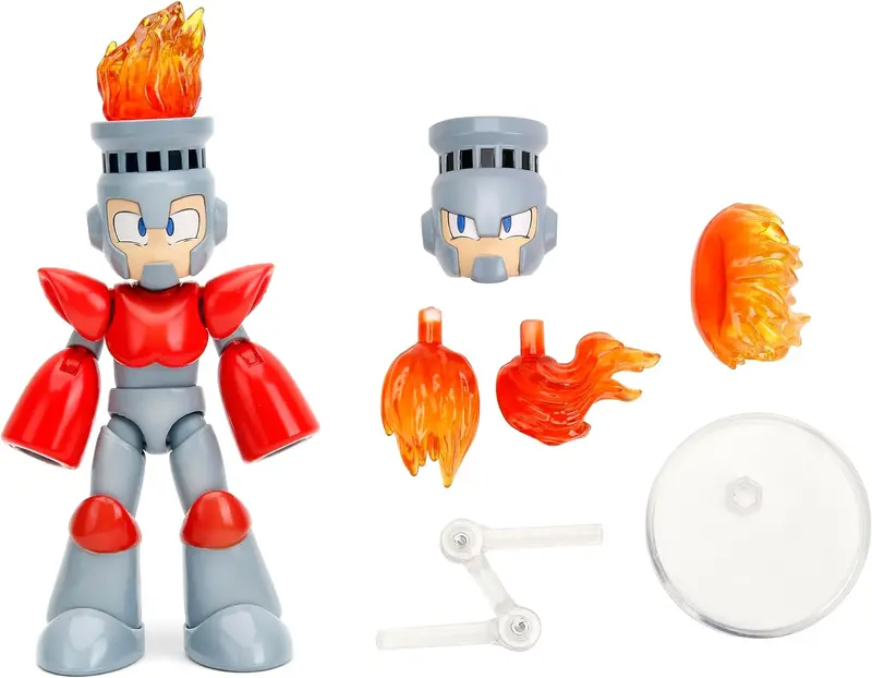 Jada Toys 1/12 Megaman Fire Man Action Figure 1