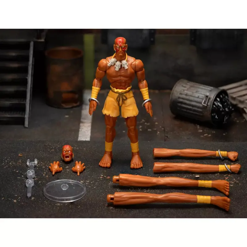Jada Toys 1/12 Ultra Street Fighter Ii: The Final Challengers Dhalsim Action Figure 1