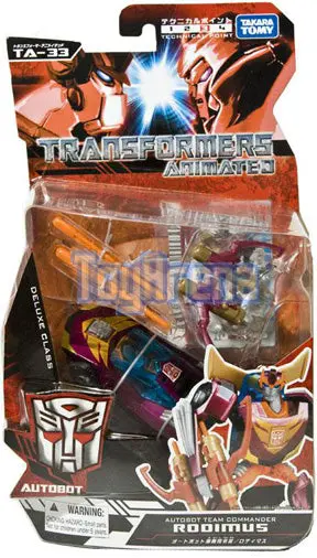 Japanese Transformers Animated - Ta-33 Hot Rodimus 1
