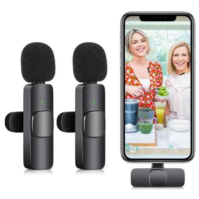 K9 Wireless Microphone For Mobile Type-C & Lightning 1