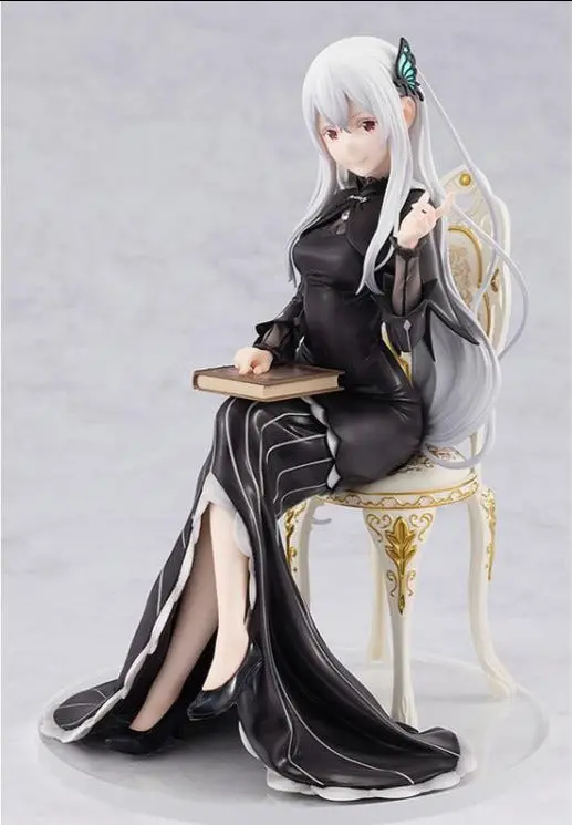 Kadokawa Kd Colle 1/7 Re: Zero Echidna (Tea Party Ver.) Scale Statue Figure 1