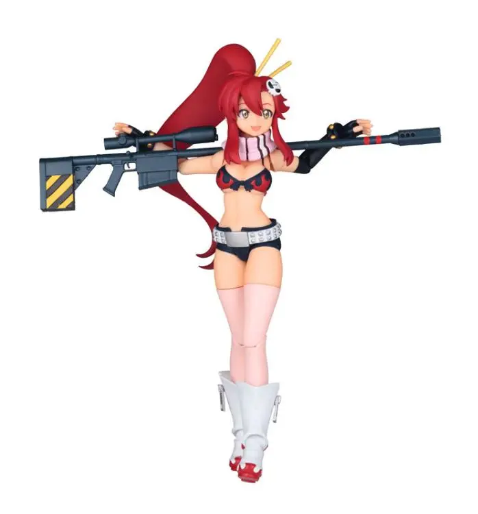 Kaiyodo Legacy Of Revoltech Lr-053 Gurren Lagann Yoko Movie Ver. Action Figure 1