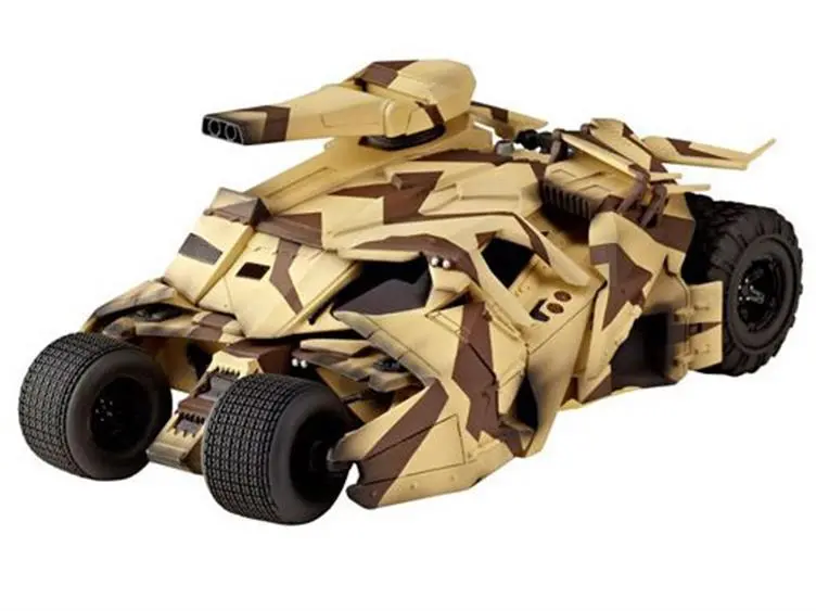 Kaiyodo Sci-Fi Revoltech #047 Camo Batmobile Tumbler W/ Cannon 1
