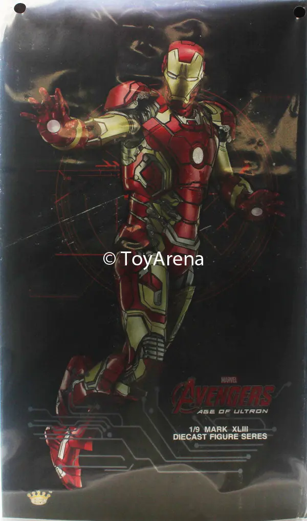 King Arts Iron Man Mark Xliii (43) Age Of Ultron Armor 1/9 Scale Figure 1