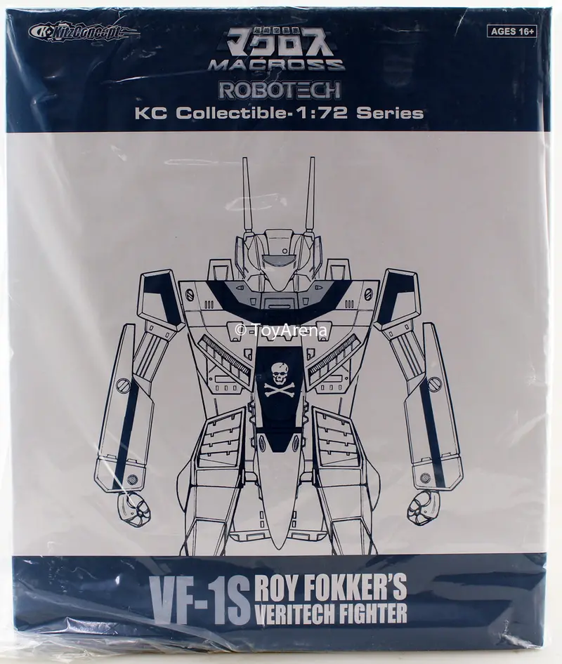 Kitz Concept 1/72 Macross Robotech Vf-1S Roy Fokker's Veritech Fighter Action Figure 1