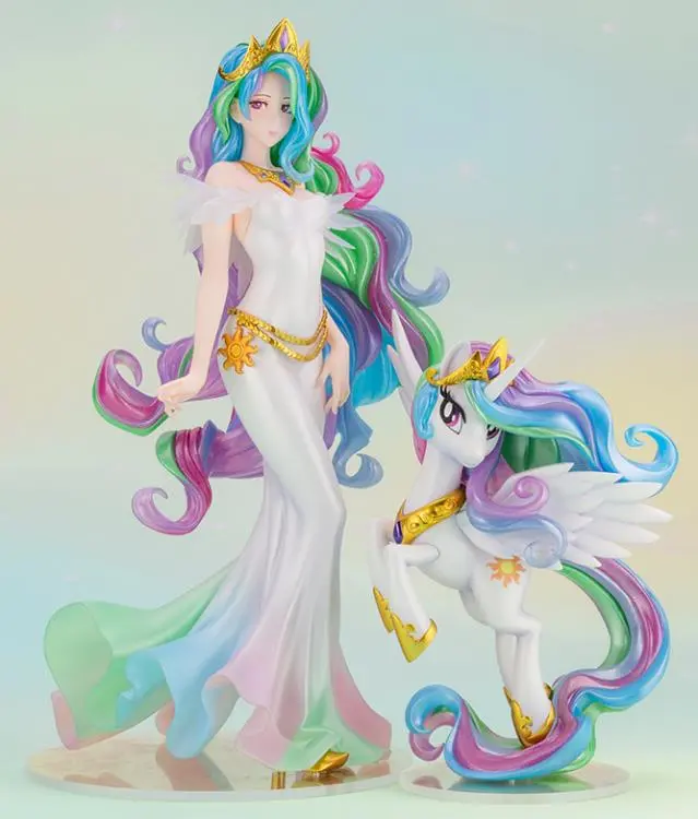 Kotobukiya Bishoujo My Little Pony Princess Celestia Statue Figure Sv298 1