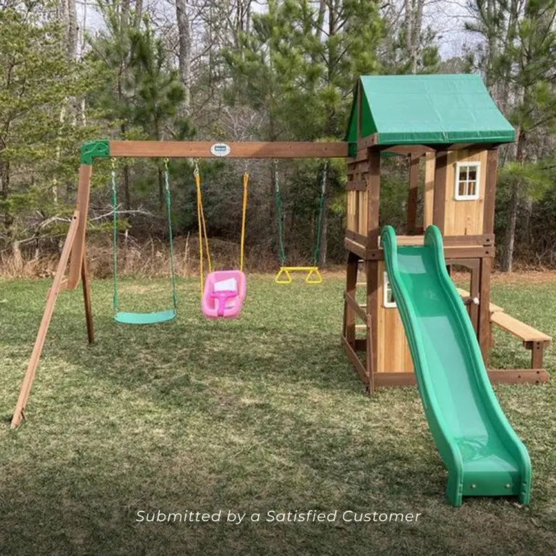 Lakewood Play Tower With Swings & Slide (2-4 Years) 1