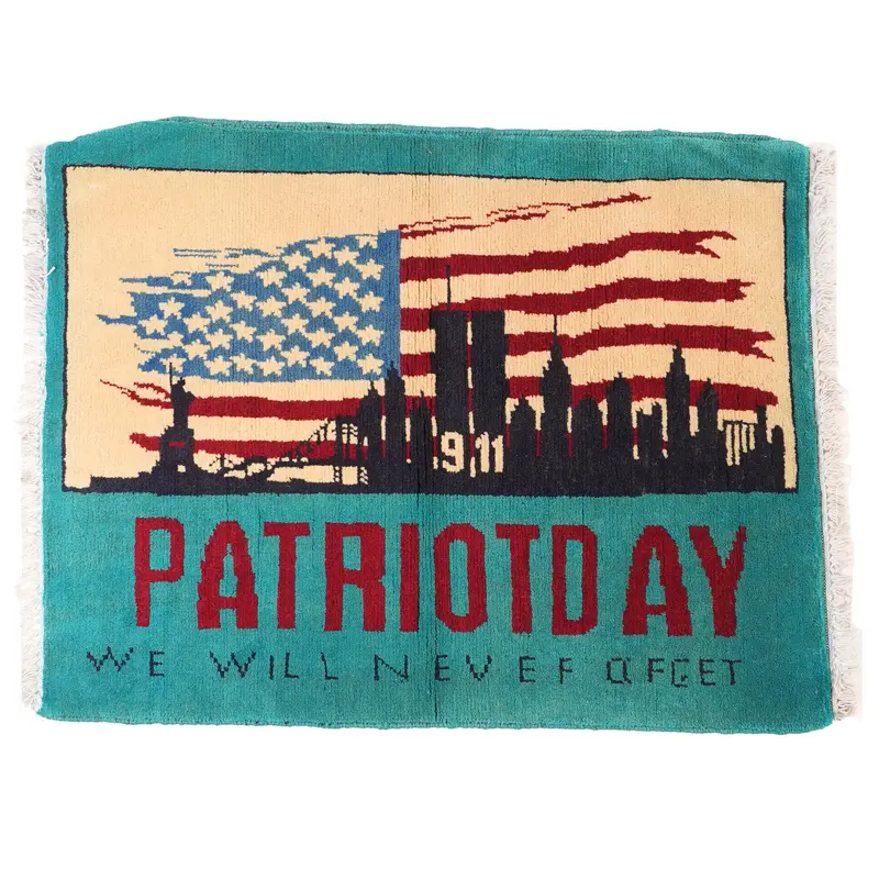 Large "Patriotday" 9/11 Remembrance Rug 1