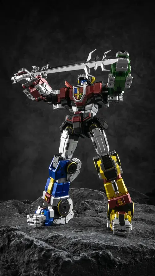 Lucky Cat Micro Cosmos Mc01s Elvis Voltron Golion (Metallic Ver.) 1