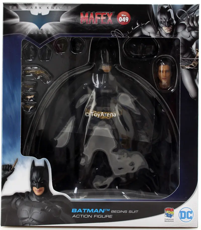 Mafex No. 049 Batman Begins Batman Action Figure Medicom 1