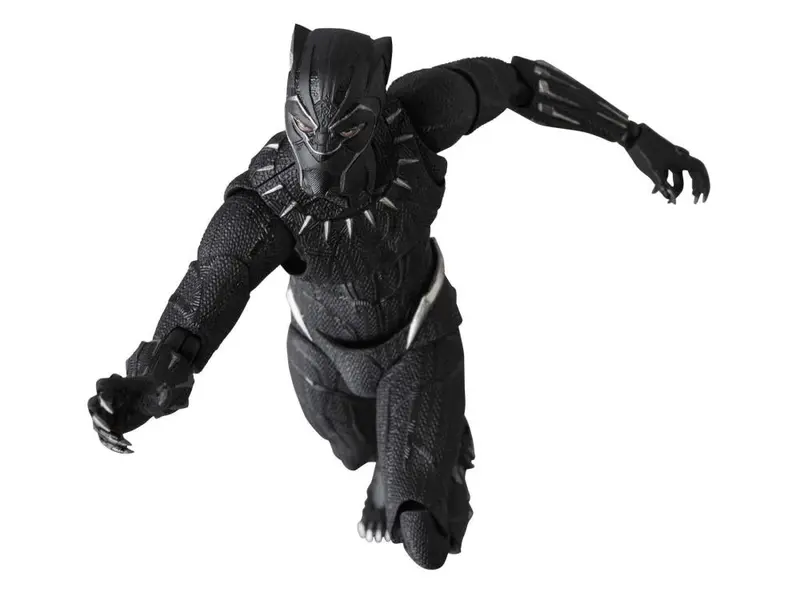 Mafex No. 091 Marvel's Black Panther Movie Black Panther Action Figure Medicom 1