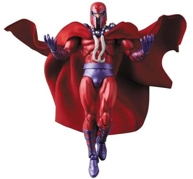Mafex No. 128 Marvel Comics Magneto (Comic Ver.) Action Figure Medicom 1