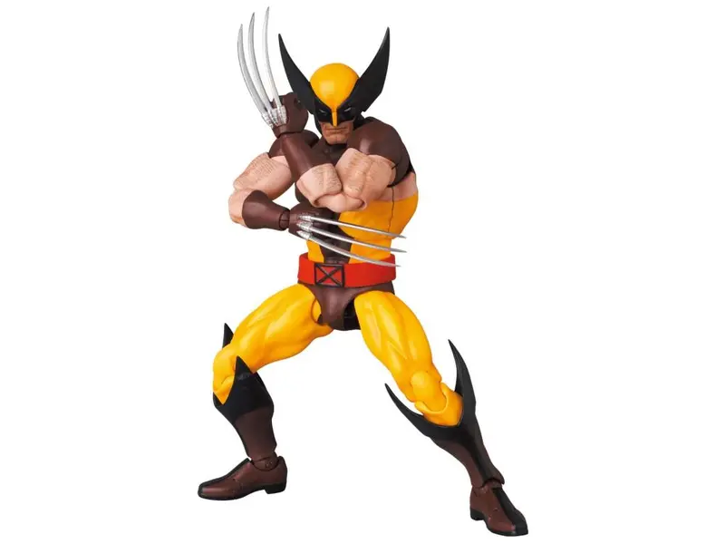Mafex No. 138 X-Men Wolverine (Brown Costume) Action Figure 1