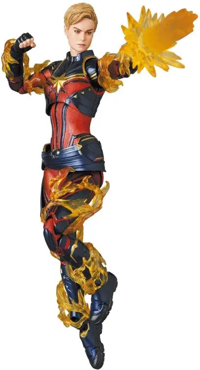 Mafex No. 163 Avengers: Endgame Captain Marvel Action Figure Medicom 1