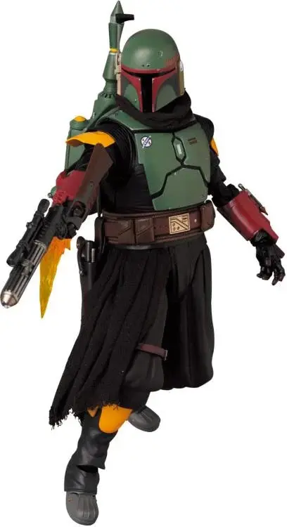 Mafex No. 201 Star Wars The Mandalorian Boba Fett (Recovered Armor) Action Figure 1