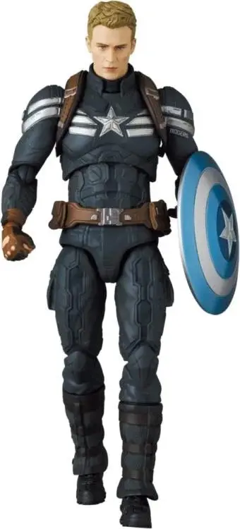 Mafex No. 202 The Winter Soldier Captain America (Stealth Suit) Action Figure Medicom 1