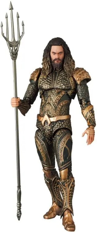Mafex No. 209 Zack Snyder's Justice League Aquaman Action Figure Medicom 1