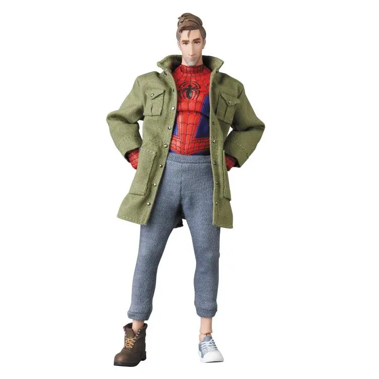 Mafex No. 235 Spider-Man: Into The Spider-Verse Spider-Man (Peter B. Parker) Action Figure Medicom (Renewal Ver.) 1
