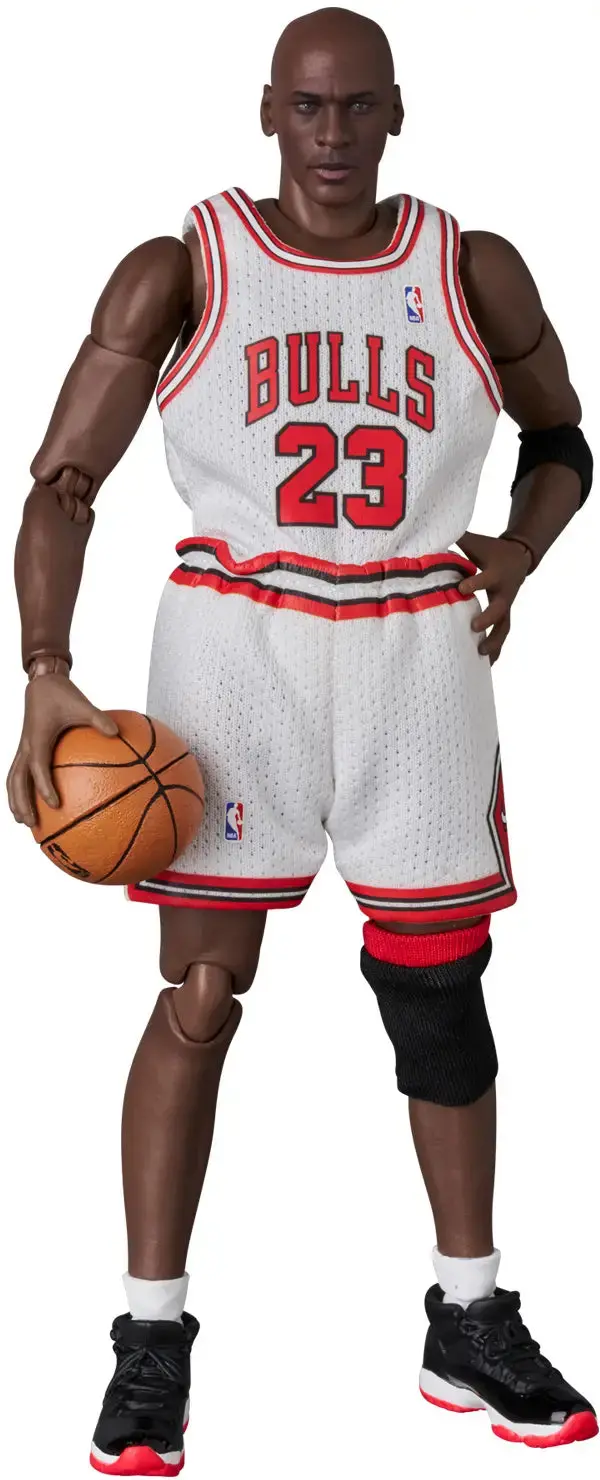 Mafex No. 255 Michael Jordan Chicago Bulls Home Nba Action Figure 1